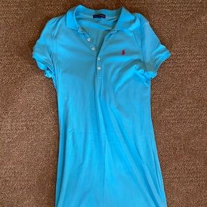Ralph lauren blue golf dress - medium